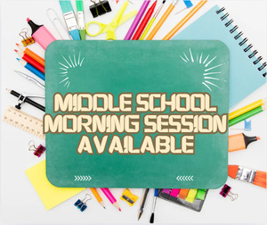Island Park Middle School Morning Session Available